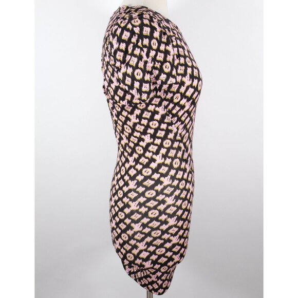 Louis Vuitton by Marc Jacobs dress top sz S stretch LV monogram bodycon pink - Picture 9 of 16